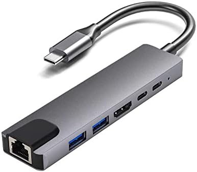 USB HUB C SD / TF kartica lagani prenos podataka USB C razdjelnik za punjenje za MAC MultiTining prijenosni