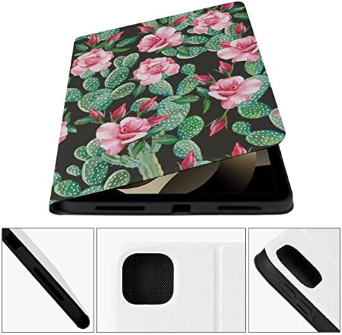 Ruže i kaktus iPad futrola sa olovkom za rezervat stil zaštitne poklopce za olovke za iPad