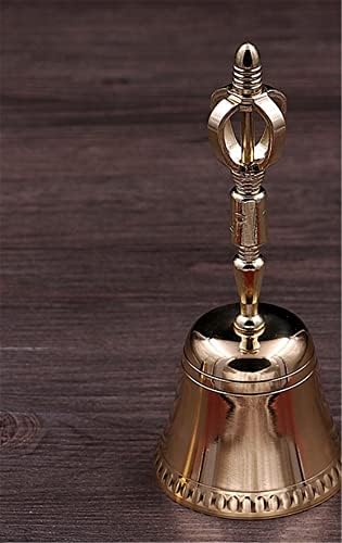 Skyseen Taoimim Fengshui ručni zvon 7,5inch Handbell za meditaciju Molitvena školska recepcija za večeru za