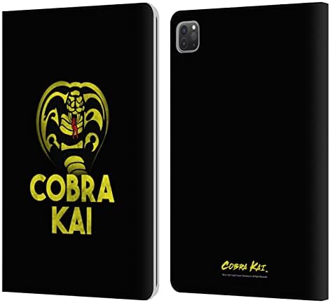 Dizajni za glavu Službeno licencirano Cobra Kai Team Miyagi do Sezona 4 Ključna umjetnička kožna knjiga Novčani poklopac Kompatibilan sa Apple iPad Pro 11 2020/2021 / 2022