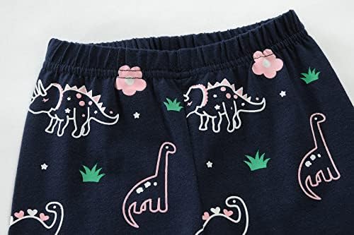 Little Hand Kids Girls dugih rukava pidžamas srca oblikovati spavanja Dinosaur Pajama Slatka mačka PJS za
