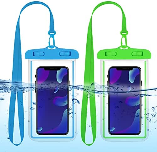Tiesome 2pack vodootporna torbica za telefon, univerzalna vodootporna torbica za suhu torbu sa