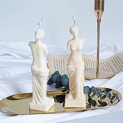 Silikonska kalup za svijeće Venus de Milo Grčka rimska mitologija Boginja Aphrodite 3D kalupi