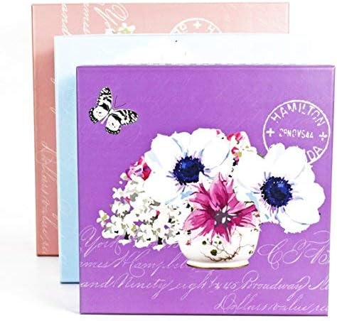 Elegantni dekorativni pastelni leptiri tematski gnijezdi poklon kutije -3 kutije - kutije za gniježđenje