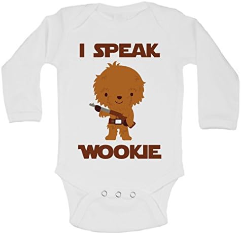 Mali majice Mali MaintAldee Slatka djeca Movie Bodysuit Govorim Wookie - Kasnije Vader
