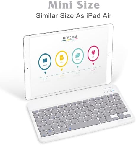 Izuzetno tanka Bluetooth punjiva tastatura za Sony XBR48A9S i sve iPad uređaje, iPhone uređaje, Android