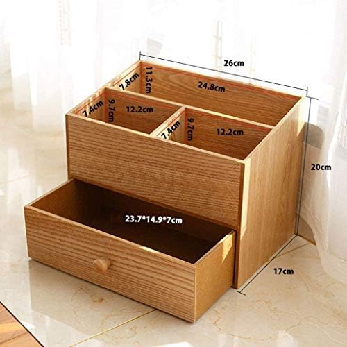 Uxzdx CUJUX kutija za odlaganje-Drvena kutija za odlaganje kozmetike kutija za doradu toaletnog stola za nakit