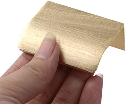 Tighall 2pcs Povucite prste skrivene ručke za ladicu Prsten rub povlačenje sakrivenim karticama povlači legure