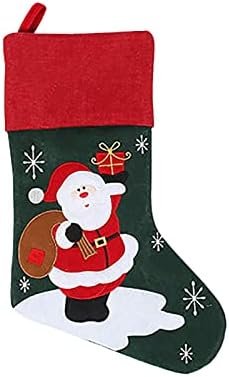 Božićne čarape Mini čarape Santa Candy poklon torba Božićne ukrase za ukrašavanje Ornamenta