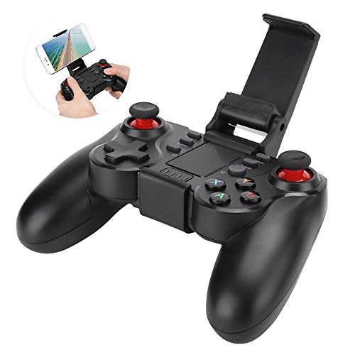 Weiyirot bežični kontroler za igre, Bluetooth Gamepad džojstik za pametni telefon, ručka za igru sa direktnom vezom sa postoljem za telefon Joypad kontroler sa dvostrukom vibracijom za Android / IOS sistem uređaja