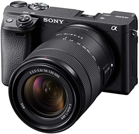 Sony Alpha A6400 kamera bez ogledala: kompaktna digitalna kamera sa izmjenjivim objektivima APS-C i Sony e 55-210mm F4.5-6.3 objektiv za Sony E-mount kamere