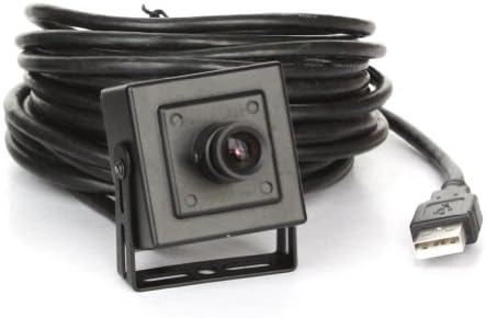 ELP mini kutija USB kamera za računar 5Megapixel HD web kamera sa 3,6 mm objektivom za stroj Vision OV5640 UVC
