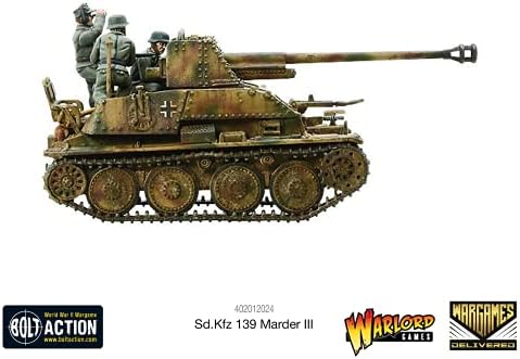 Wargames Delivered Bolt Action Miniatures-Warlord Games Mader III Ausf. H njemačka vojska model