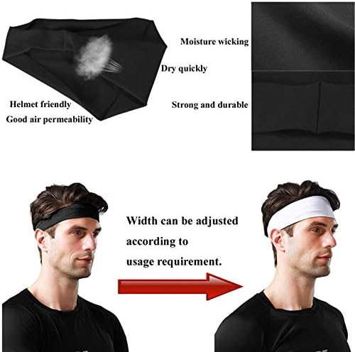 Atletski trake za glavu za muškarce & žene traka za glavu za sportski trening trčanje udoban brzo sušenje glave