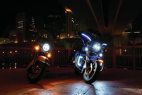 Happy-motor motocikl Led oklop donji roštilji svjetlo prednji pokazivač smjera slučaj za Harley Touring
