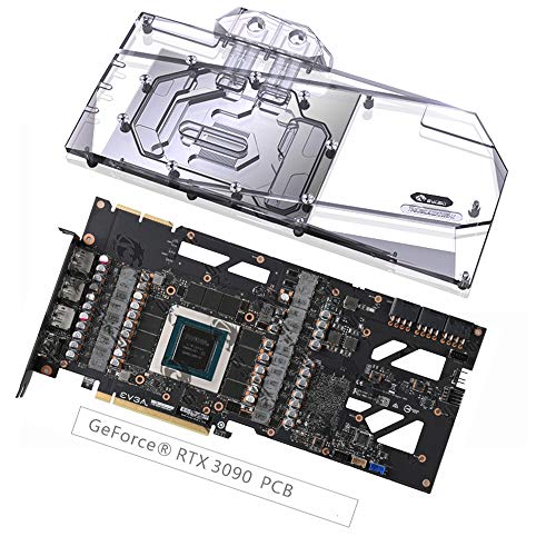 Bykovski GPU bakar vodeni blok za hlađenje za EVGA RTX3090 RTX3080 RTX3080Ti FTW3 Ultra Gaming