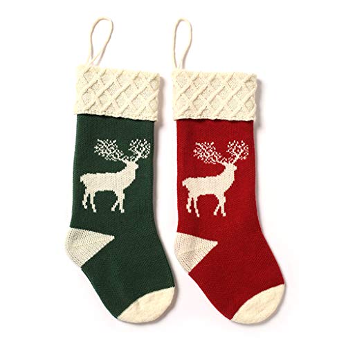 Sterose božićna ukras pletene pohrane čarape čarobnjačke bombone ukrase za poklon