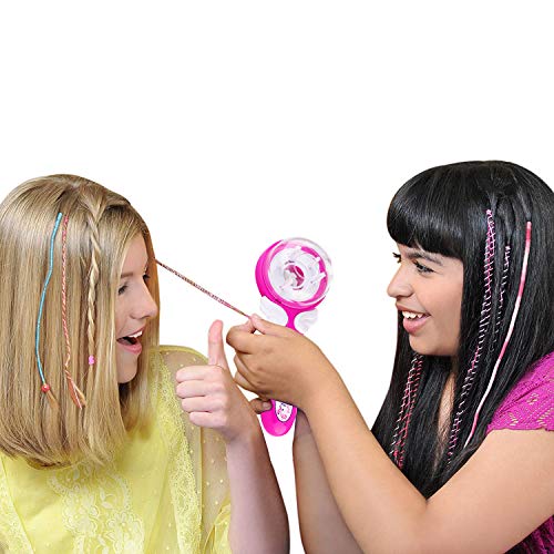 Marbe Electric Hair Breader, frizura Diy prikladna Twist pletenica pletenica za kosu za kosu za djevojčice ružičaste