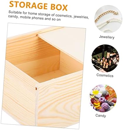 Homoyoyo Box kutija Drvena kutija za skladištenje Kozmetika Organizator za pohranu Organizator