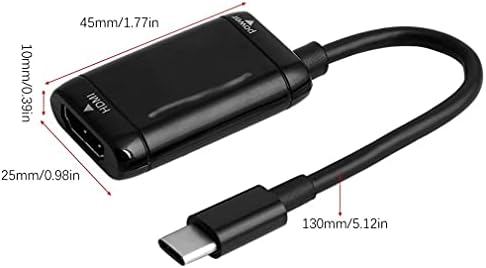 Lhllhl USB-C tip C do razdjelnika s funkcijom Power Port USB 3.1 Tip C pretvarač mužjak za žene