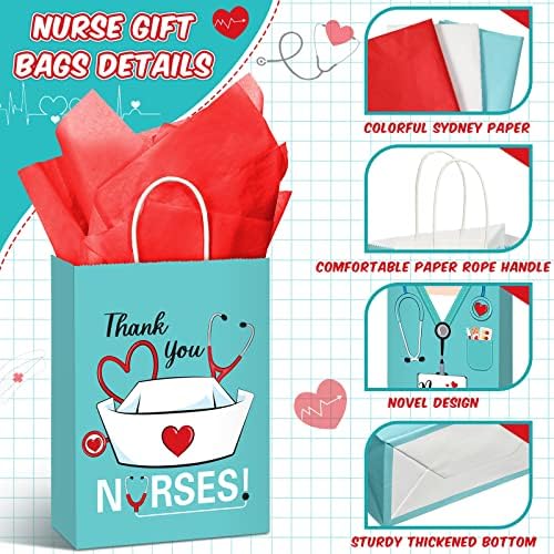 Sabary 24 komada poklon torbe za medicinske sestre, Maturalna zabava za medicinske sestre Hvala