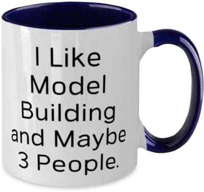 Sjajni pokloni za izgradnju modela, volim model zgrade i možda 3 osobe, model zgrade dva tona 11oz