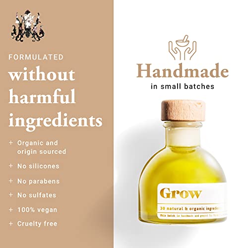 Met Grand Salon Grow / podmlađujući serum za kosu za vlasište sa arganovim uljem i vitaminom