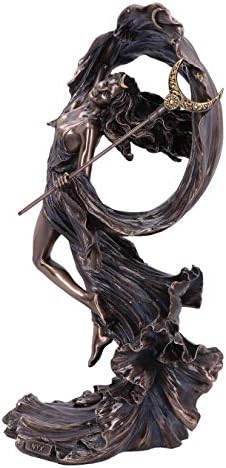 Nemesis sada Brončana Nyx Grčka boginja noćnog zvjezdanog neba figurine, 27.5cm