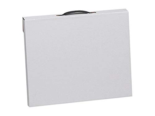 Flipside art portfolio kutija za čuvanje, valovita, 23 x 31 inča, Bijela - 1398167