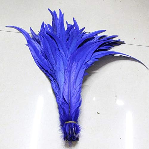 SELCRAFT 100kom 25-45cm prirodno obojeno perje repa Pijetla pileće pero pero za DIY zanat/haljinu/dekoraciju karnevalske zabave num.1039