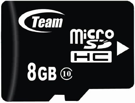 8GB Klasa 10 MicroSDHC tim velike brzine 20MB / Sec memorijska kartica. Plamen Brzo Kartica Za Nokia X1-00 X