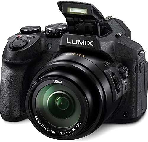 Panasonic LUMIX DMC-FZ300 Digitalni fotoaparat - paket - sa digitalnim bljeskalicom + mekana torba