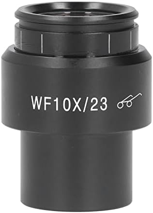 Širokougaona sočiva sa mikroskopom od 30 mm, Wf10x 23 Aluminijumska legura kućište dioptrija optičko staklo podesivo sa omotačem za cilj konverzije optičkih instrumenata