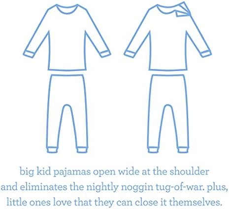 Magnetic me Soft Modal 2 komad pidžama za malu djecu Set za dječake i djevojčice sa lako zatvaranje magnetom