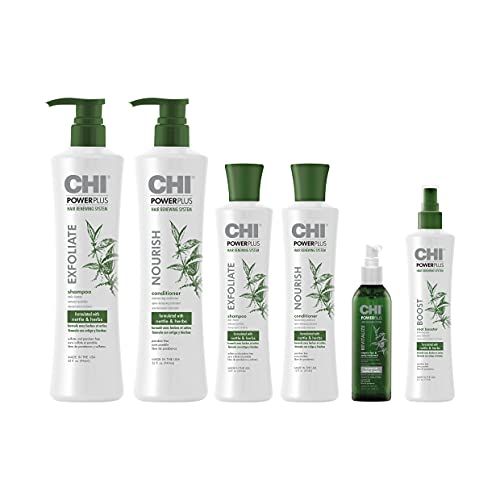Chi Powerplus Revitalizirajte vitaminski tretman za kosu i vlasište za Unisex, 3,5 unce