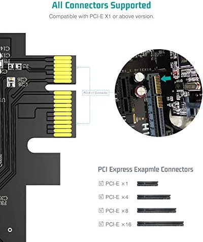 Tiergrade SuperSpeed ​​7 Ports PCI-E do USB 3.0 kartice za proširenje sa 15-polnim SATA priključkom