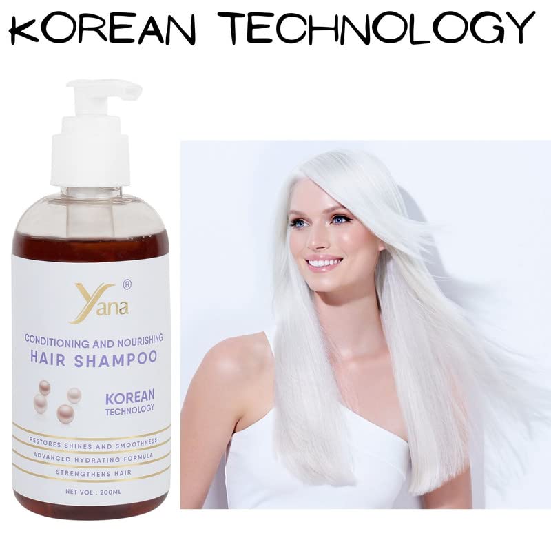 Yana šampon za kosu s korejskim tehnologijom prirodni šampon za rast za kosu
