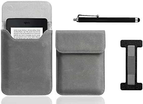 za 6 inča Kindle Paperwhite, Cover torbica torba za rukave-uključuje crnu traku za ruke-Sky Blue