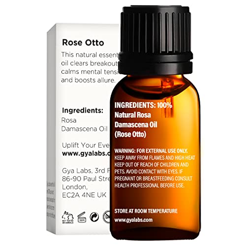 Rose Esencijalna ulja za upotrebu kože i esencijalno ulje za kožu za set kože - čista terapijska osnovna