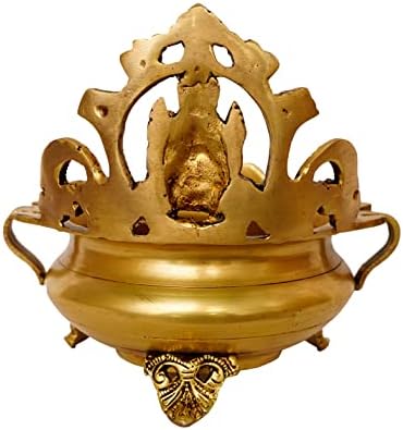 Kalarambh ukrasna zdjelica sa Lakshmi za plutajući Diya i Cvijeće Dizajner Urli Najbolje za
