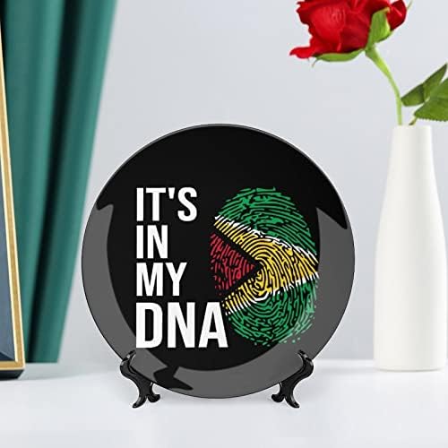 To je u mojoj DNK Guyana zastava ukrasne ploče sa Keramičkim pločama sa zaslonom za prikaz za kućni
