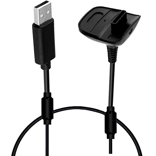 2pack kabl za punjenje za Xbox 360 sa kablovskim vezicama, 6ft Ring game kontroler USB kompatibilan