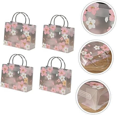 Alipis 4pcs Tote torba poklon torba Japanska torba havaii pokloni plastične vrećice za pakiranje