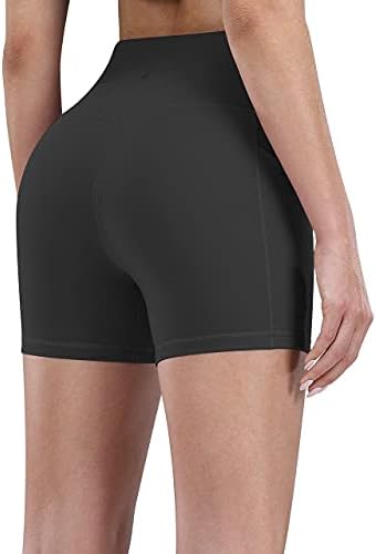 FENGBAY 2 pakovanje 8 / 5 biciklističke gaćice za žene sa džepovima, kratke hlače sa visokim strukom