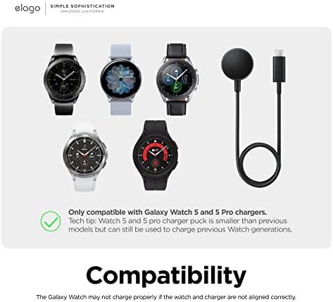 ELAGO GW4 Stand kompatibilan sa Samsung Galaxy Watch 5 špelorijski štand / Galaxy Watch 5 Pro punjač 2022,