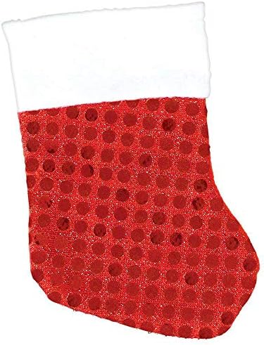 Amscan Santa Mini tkanine za tvornice za čarape, 6 ct. | Božićni ukras