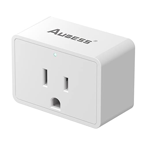 Aubess Smart utikači sa nadzorom energije, 15Amp pametnih utikača koji rade s Alexa i Google Assistant,