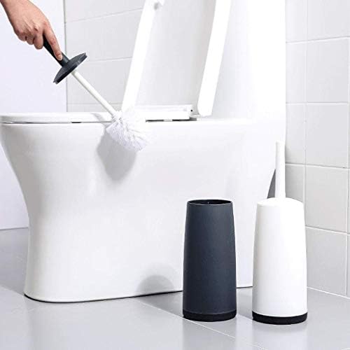 GUOJM toaletna četka WC četkica WC čeka držač četkica za wc cotl četka sa modernim dizajnom sa poklopcem i