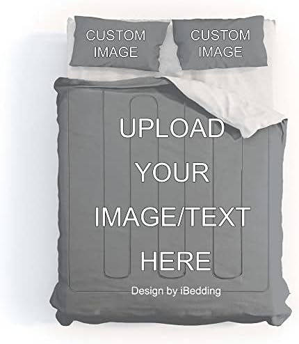 Prilagođeni komfor set sa fotografijama - personalizovane prilagođene posteljine za slike Twin
