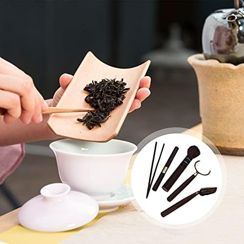 Cabilock Tea Scoop 5pcs Chinese Kung Fu Pribor za čaj Gong Fu Tea alat za čaj za čaj za čaj za čaj za